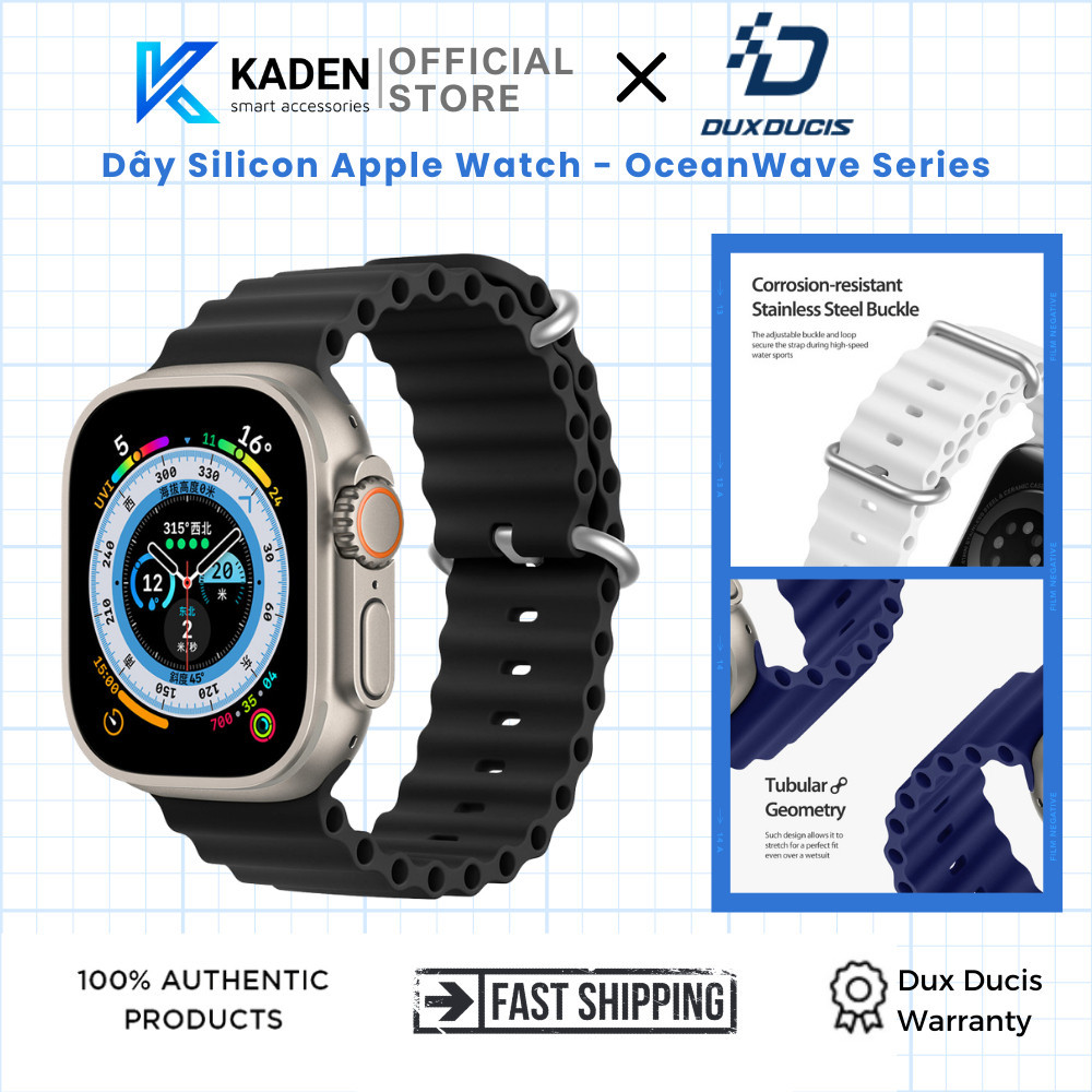 Dây Đeo Thay Thế Dux Ducis Dành Cho Apple Watch Ultra 2 / 1, Apple Watch Series 9-1/SE/SE 2022, DUX 