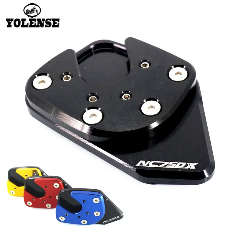 Dành Cho Xe HONDA NC750X NC 750X NC750 X 2017 2018 2019 2020 Xe Máy CNC Bên Đứng Tấm Chân Đế Mở Rộng