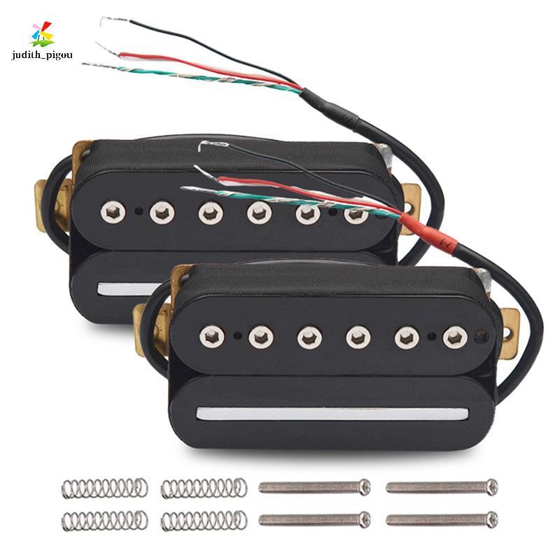 2 Chiếc Đàn Guitar Điện Humbucker Điều Chỉnh Cuộn Dây Kép Guitar Pickup Đàn Guitar Điện Pickup