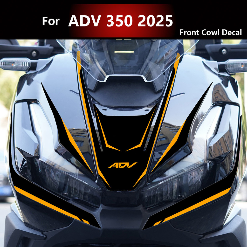 Dành Cho Xe Honda ADV 350 2025 Phía Trước Cowl Sticker ADV350 Chống Nước Xe Máy Thân Tấm Bên Trang T