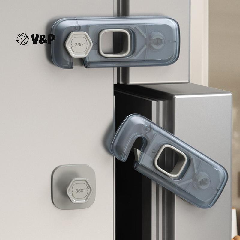 V & P 1Pc Gia Đình Tủ Lạnh Lo Tủ Đông Cửa Bắt Lo Trẻ Em Tủ Trẻ Em An Toàn Lo Cho Bé An Toàn Trẻ Em L