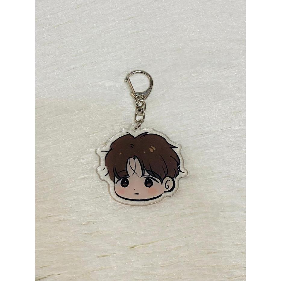 KEYCHAIN GANTUNGAN KUNCI JINX MANHWA MANGA ANIME ACTION FIGURE BL NOVEL YAOI KIM DAN JOO JAEKYUNG HW