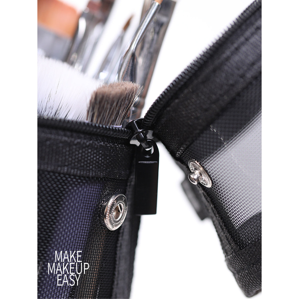 túi đựng cọ trang điểm túi đựng mỹ phẩm mini [Laotian Cùng Phong Cách] Guo Xiaoniu Gạc Du Lịch Đa Nă