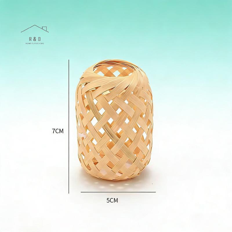 RO > Tre Dệt Khăn Lau Bụi Nhỏ Giỏ Dệt Thủ Công Thu Nhỏ Trang Trí Tường Chụp Ảnh Chống Đỡ Mới