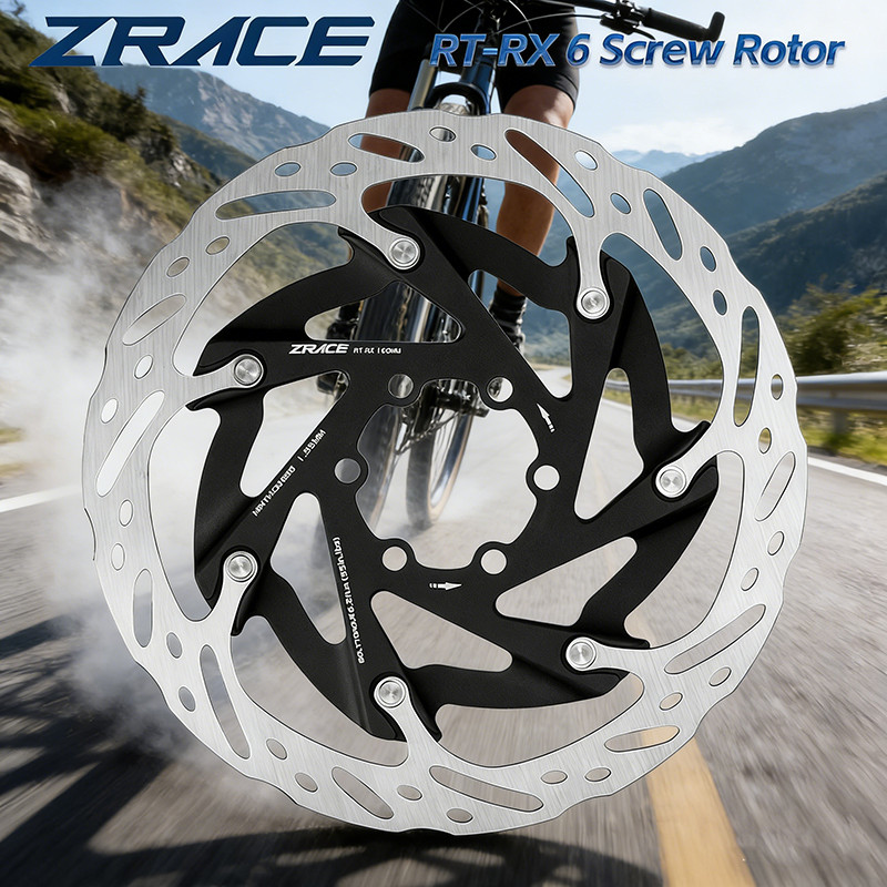 Cánh quạt đĩa vít ZRACE RT-RX 6, Cánh quạt nổi tản nhiệt mạnh siêu nhẹ Phanh đĩa đường 160mm