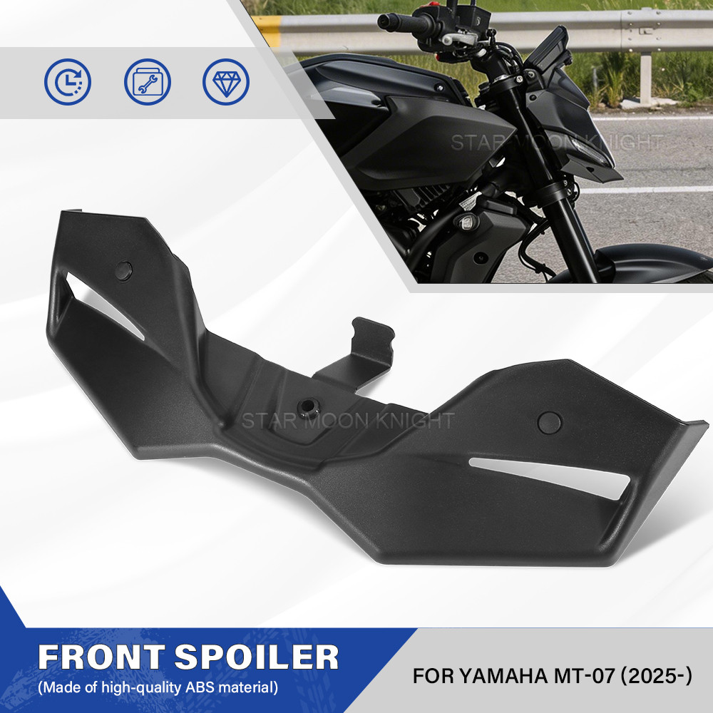 MT07 MT 07 2025 Xe Máy Cánh lướt gió phía trước Hạ Cánh lướt gió Môi trước fairing winglet