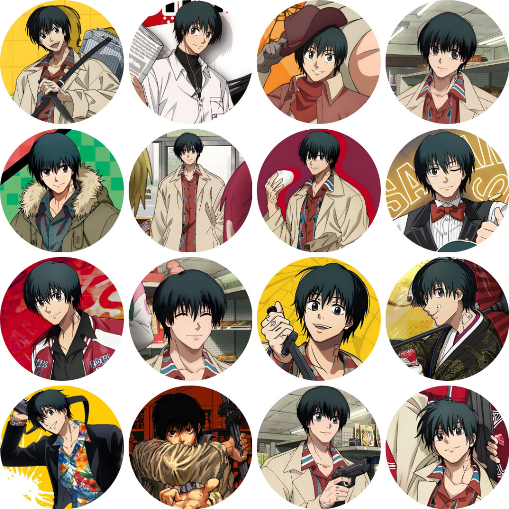 HUY HIỆU CÀI ÁO | Sakamoto Days Yoichi Nagumo Button Badge - Pin 58mm