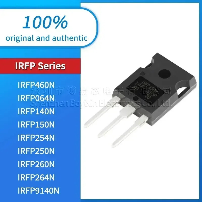 5 CHIẾC IRFP460N IRFP064N IRFP140N IRFP150N IRFP254N IRFP250N IRFP260N IRFP264N IRFP91140N Vỏ PC màu