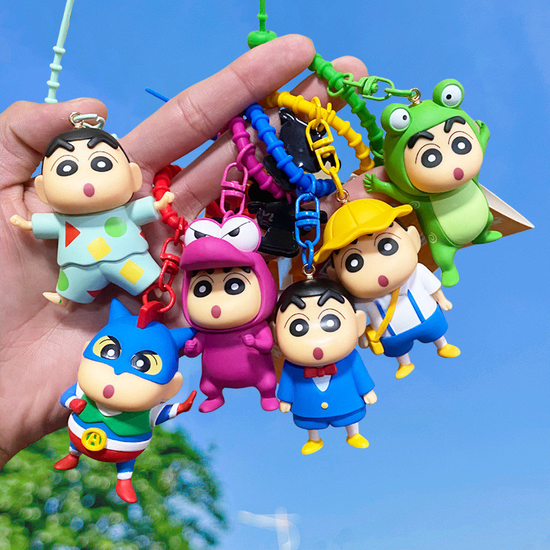 Thẻ hành lý Crayon Shin-Chan Cross-Dressing Board Pass Dây đeo thẻ du lịch Boarding Pass Case Phim h