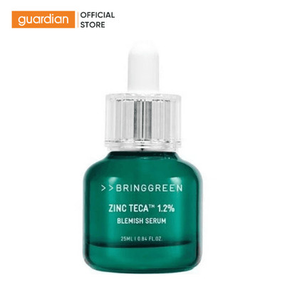Tinh Chất Giảm Mụn Tràm Trà Bringgreen Zinc Teca Blemish Serum Dành Cho Da Dầu Mụn 25ml | Guardian Việt Nam