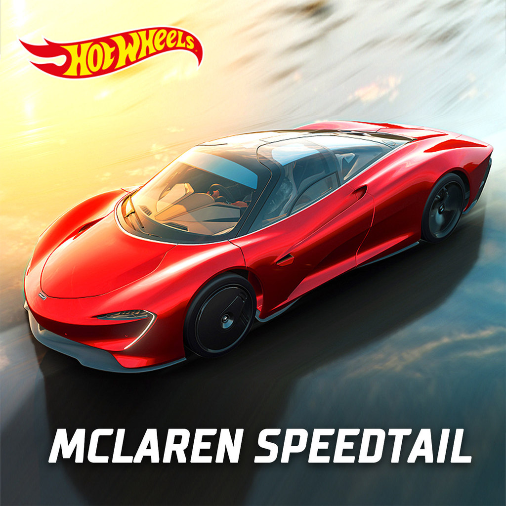 Mẫu xe hợp kim McLaren McLaren Speedtail Toy Car 2025K