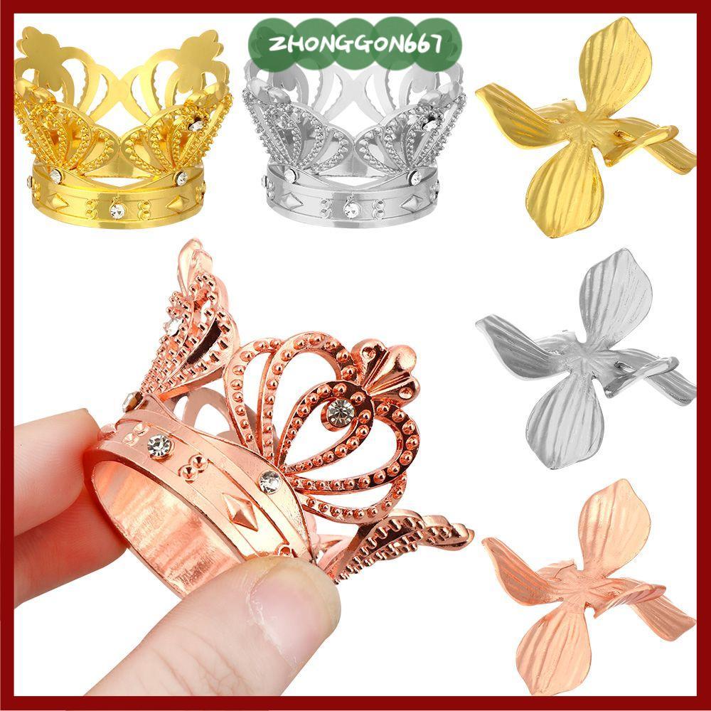 ZHONGGON667 Crystal Ball Holder Crown Leaf Shape Home Decor Craft Display Stand