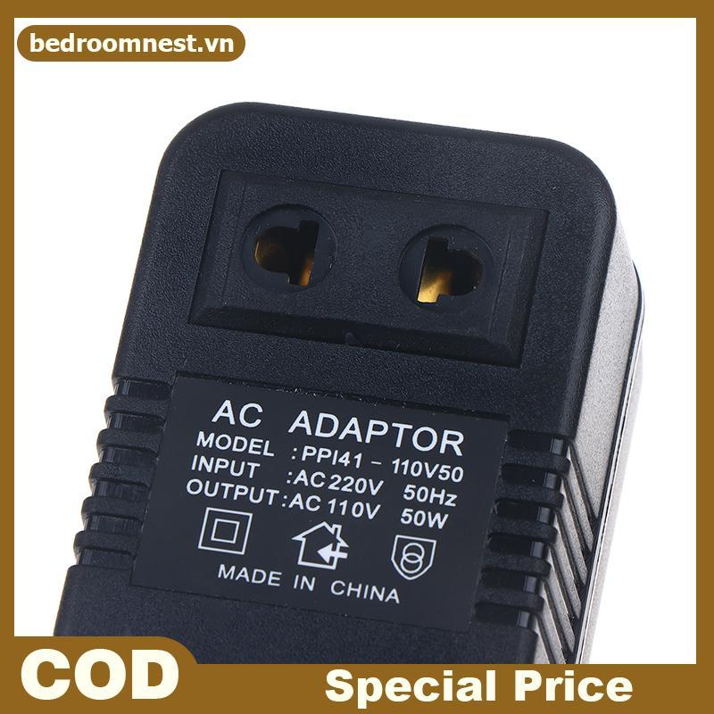 BEROM EU US Plug Step Down Transformer Travel Adapter AC220V sang 110V hoặc 110 sang 220V Bộ chuyển 