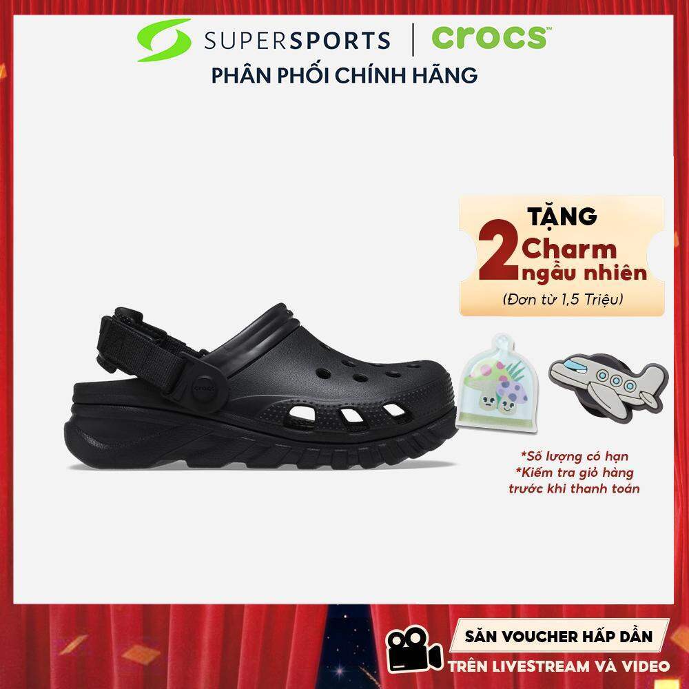 Giày Clog Unisex Crocs Duet Max Ii - Đen - 208776-001 ADS24 LS100 B000