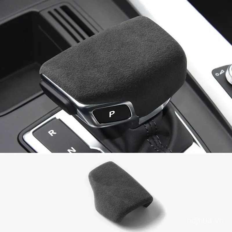 Làm Bằng Alcantara Cho Xe Audi Sport B9 F5 FY A4 S4 A5 S5 RS4 RS5 Q5L SQ5 Q7 Gear Shift Núm Bao Viền
