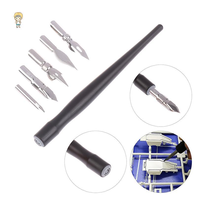 MOD Panel Line Accent Pen Assembly dam Assembly Model Tool Pen Tránh chà xâm nhập DIY Sở thích Model