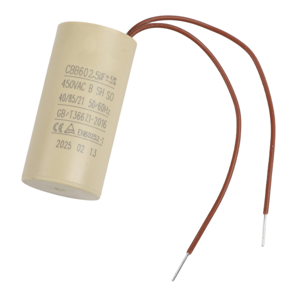 [Ysp]CBB60 Capacitor 2 5uF for Replacement in Hanging Fireplace and Water Pump Motors
