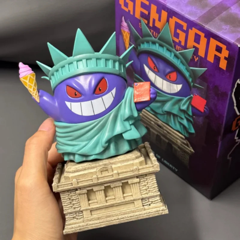 14cm / 11.5cm Anime Pokemon Hình Tiền Lương Người Kiếm Gengar Cosplay Nữ Tự Do Nhân Vật Hành Động Pv