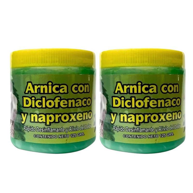 (Gói 2) Arnica pomada cơ bắp 125g - Kem Massage Arnica – 125g | Chăm sóc toàn thân êm ái
