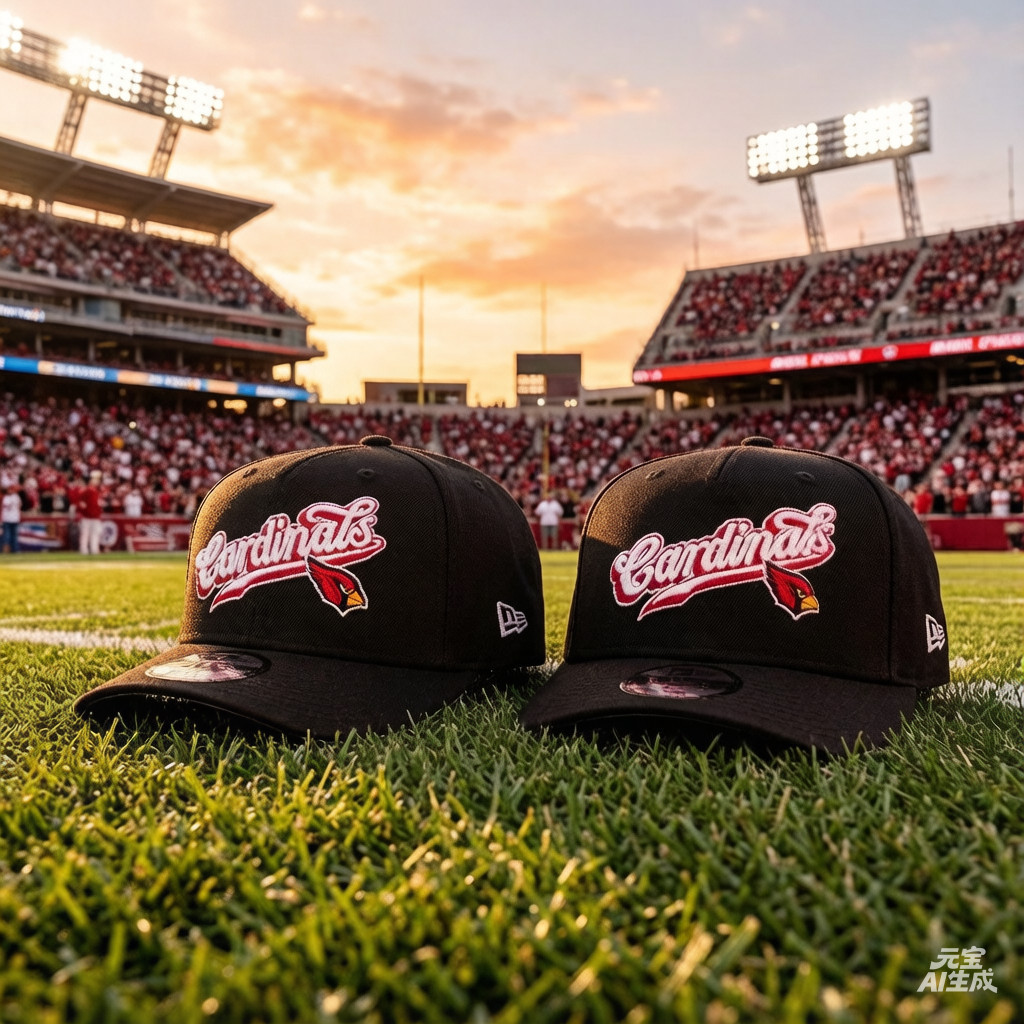 New Era Arizona Cardinals 9FIFTY A-Frame Snapback màu đen