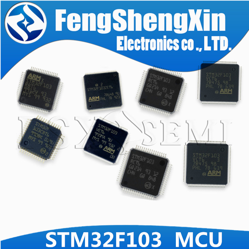 1 STM32F103C8T6 STM32F103C6T6A STM32F103RDT6 STM32F103RET6 STM32F103RFT6 STM32F103T8U6 STM32F103R8T6