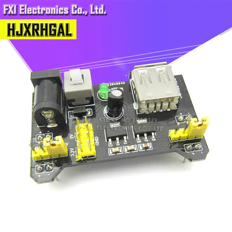 1 Chiếc MB102 Breadboard Power Supply Module 3.3V 5V Cho Arduino Solderless Breadboard Bộ Điều Chỉnh