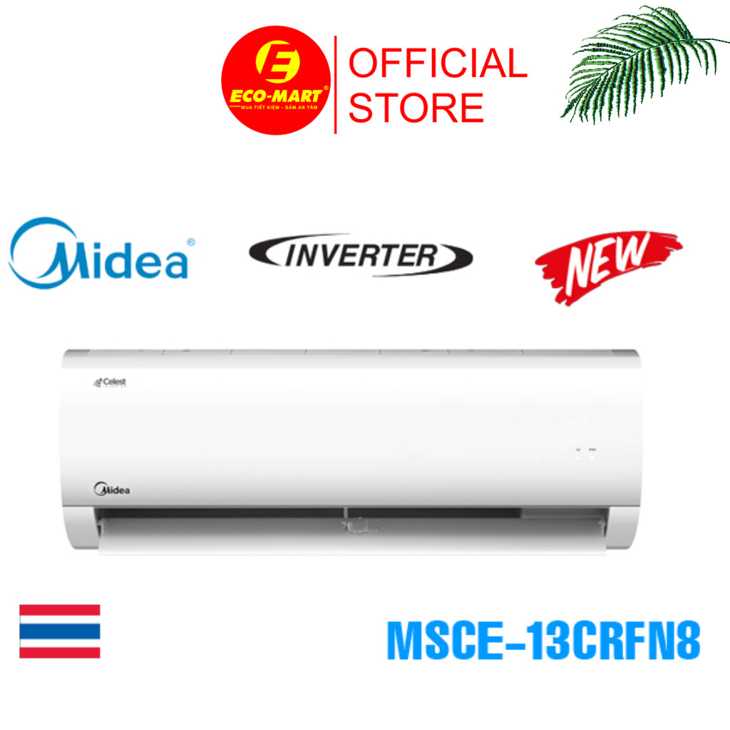 Điều hòa Midea inverter 12000BTU 1 chiều MSCE-13CRFN8 có lắp đặt