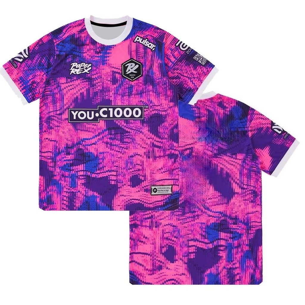 [Cùng mẫu cho đội PRX] Áo thun Paper Rex DinoGlitch DinoGlitch DinoGlitch 2025 phong cách mới | Quần