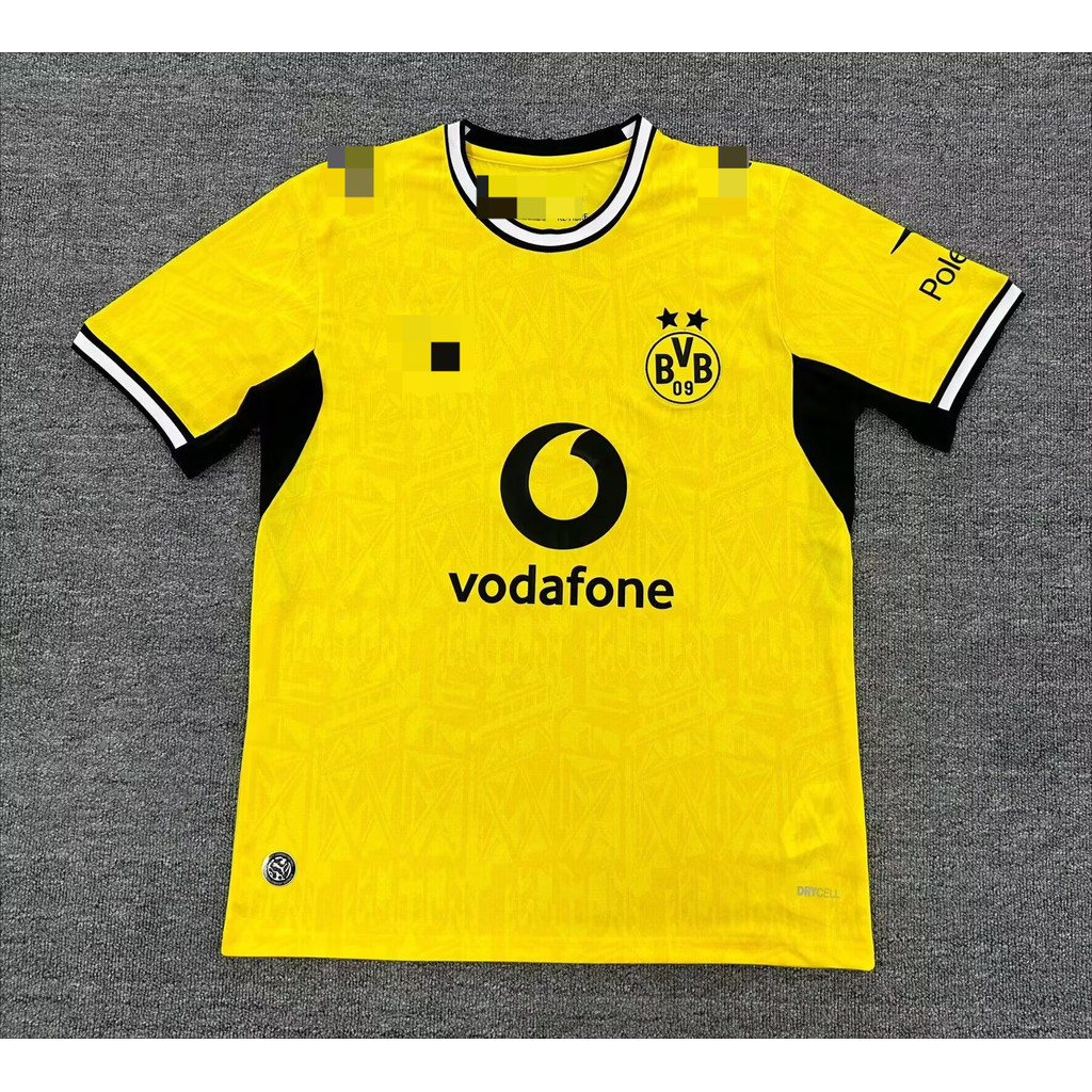 Áo bóng đá Dortmund 2026/27, mẫu cổ điển màu vàng, dễ dàng tùy chỉnh tên và số.