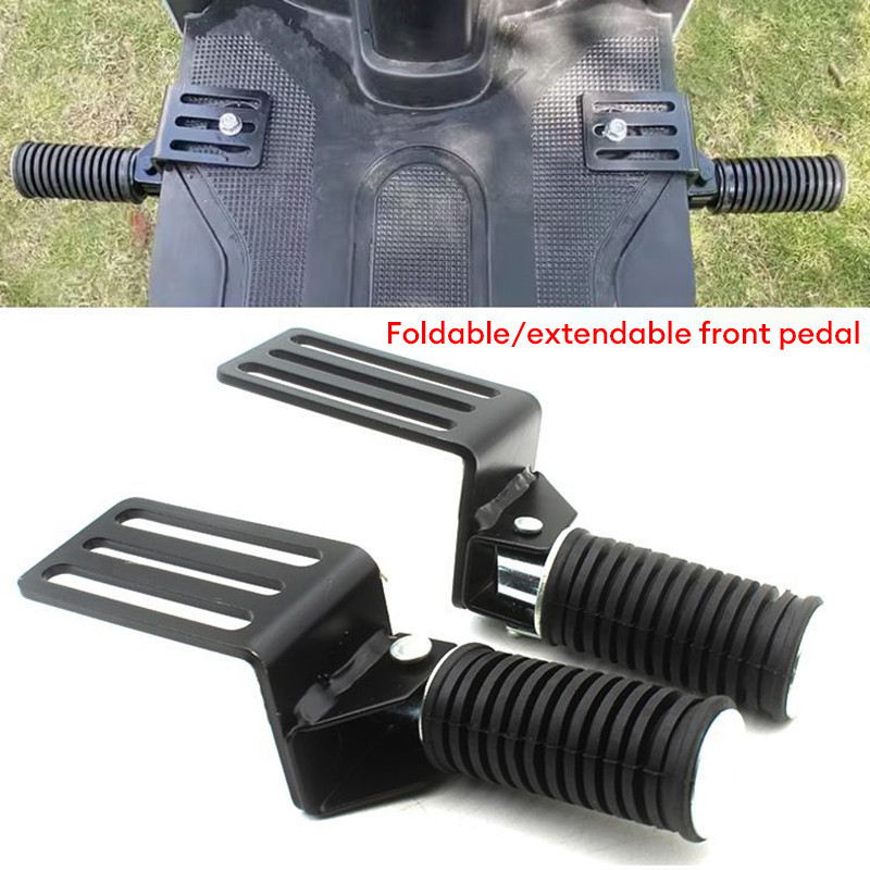🔥Gác Chân Trước Xe Điện Và Xe Máy trước xe điện Bàn đạp phía xe đạp sửa đổi Bàn đạp phía trước cóthể