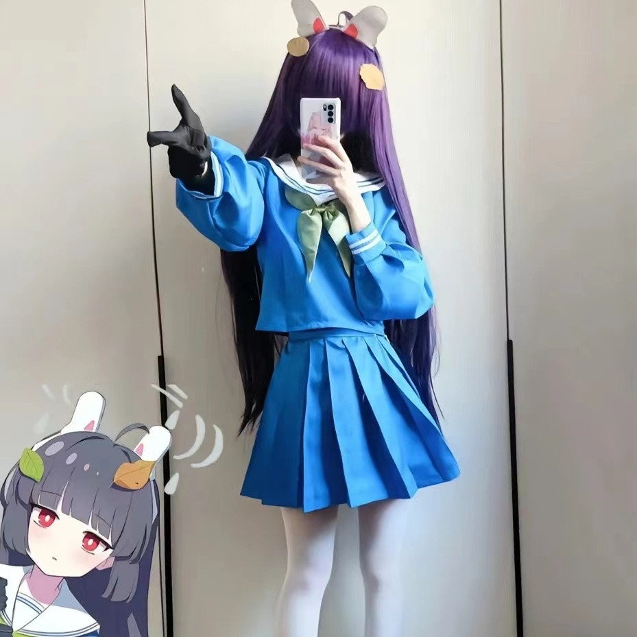 kasumizawa miyu cosplay miyu kasumizawa cosplay blue archive cosplay jk