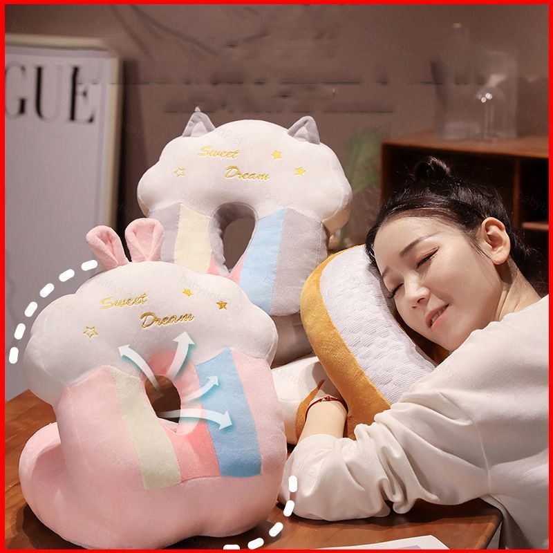 BH2 Cầu Vồng Mây Ngủ Gối Học Sinh Lớp Học Ngủ Gối Nhà Phòng Ngủ Gối Ngủ HB2