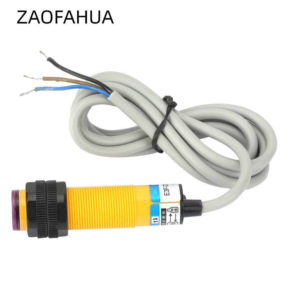 Công tắc tiệm cận quang điện ZAOFAHUA, Cảm biến tiệm cận quang điện PNP NO DC6-36V, E3F-DS10P1 Phạm 
