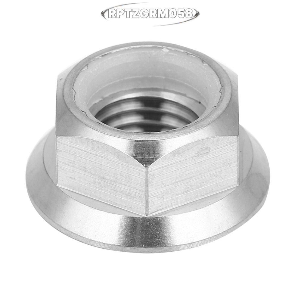 Đai ốc khóa mặt bích hợp kim titan chất lượng cao M5-M14, phù hợp với xe đạp và xe máy