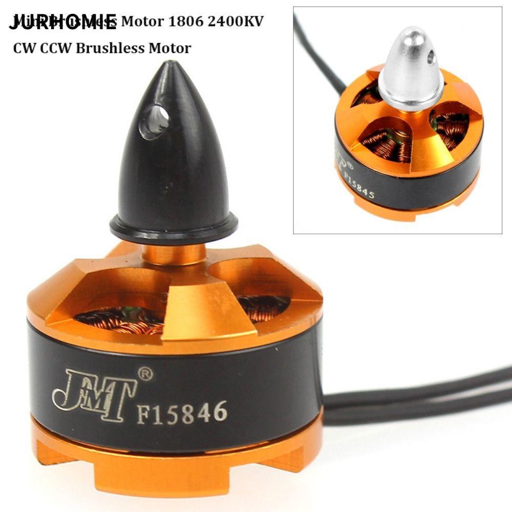Động cơ không chổi than Mini JURHOMIE, Động cơ không chổi than vàng / bạc 1806 2400KV, Động cơ phía 