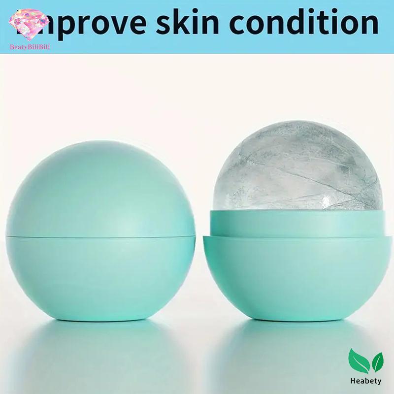 Heabety Ice Roller cho mặt và mắt Làm đẹp da mặt Ice Roller Dụng cụ chăm sóc da Ice Facial Cube Sili