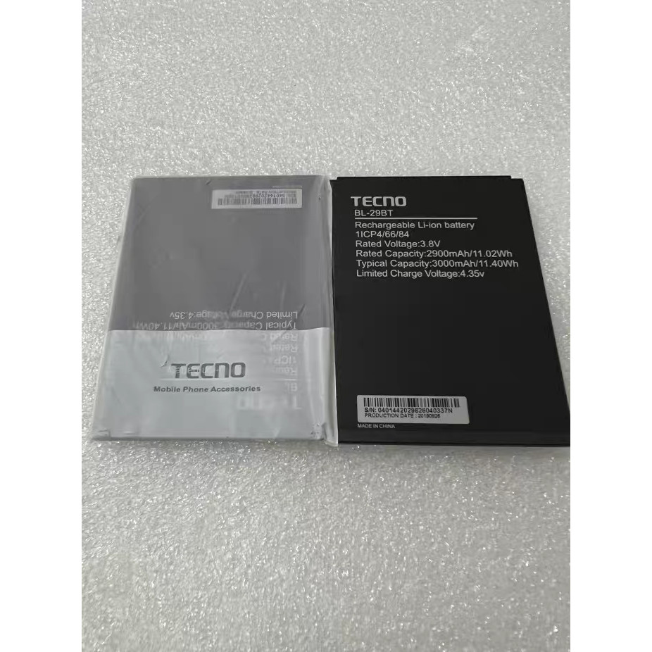 Thích hợp cho pin điện thoại di động TECNO Spark Go / 4 Air KC1 KC1J BL-29BT