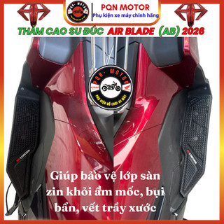 Thảm Để Chân Honda Air Blade AB 2020-2026 Cao Su Chống Trượt Bền Đẹp Ảnh Sản Phẩm Thật
