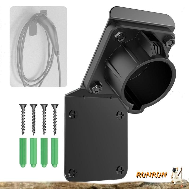 RUNN Dễ dàng cài đặt lỗ khoan trước J1772 Giá đỡ sạc cho xe điện chịu được thời tiết