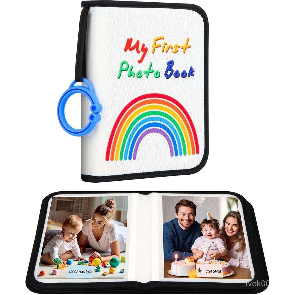 Album Ảnh Đầu Tiên Của Tôi Cho Bé Giữ 21 Ảnh 4x6, Album Ảnh Cho Bé Sách Gia Đình Vải Mềm, Album Gia 