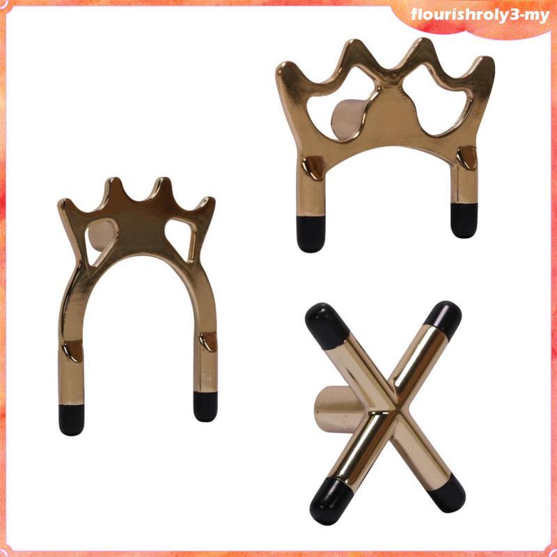 [Flourish] Kim loại di động Bi-a Cue Bridge Head Cue Holder Rest Pool Accessory