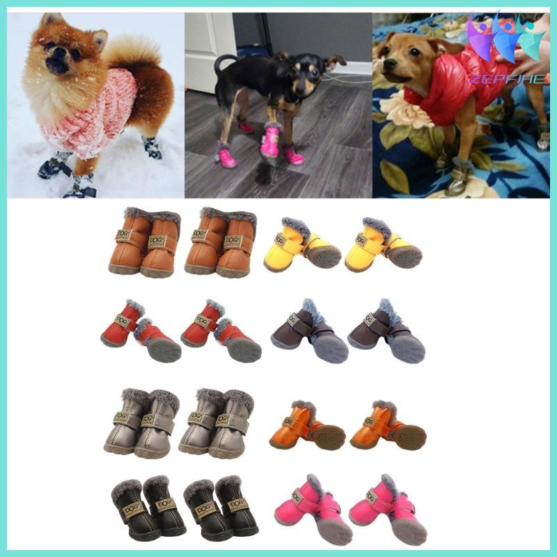 Nio Chó Tuyết Booties Tất Boot Mưa Booties Chống Trơn Trượt Chống Thấm Nước Thoáng Khí Có Thể Đeo Ch