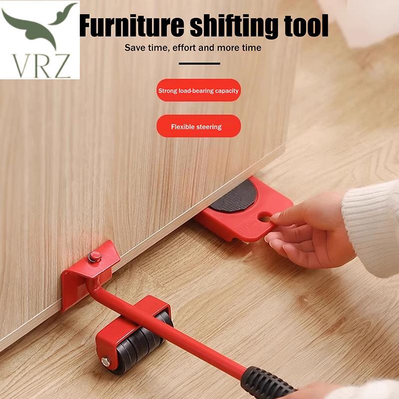 VRZ Đồ Nội Thất Hạng Nặng Nâng Dụng Cụ Vận Chuyển Nội Thất Mover Bộ 4 Di Chuyển Con Lăn 1 Bánh Thanh