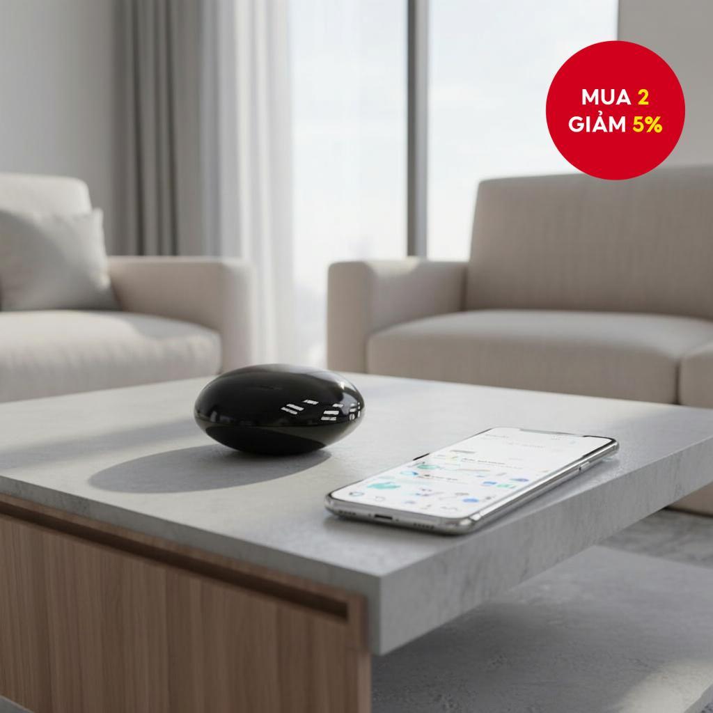 Bộ điều khiển IR WiFi đa năng cho Tuya Smart TV, AC, Máy điều hòa không khí - Ứng dụng Smart Life AP