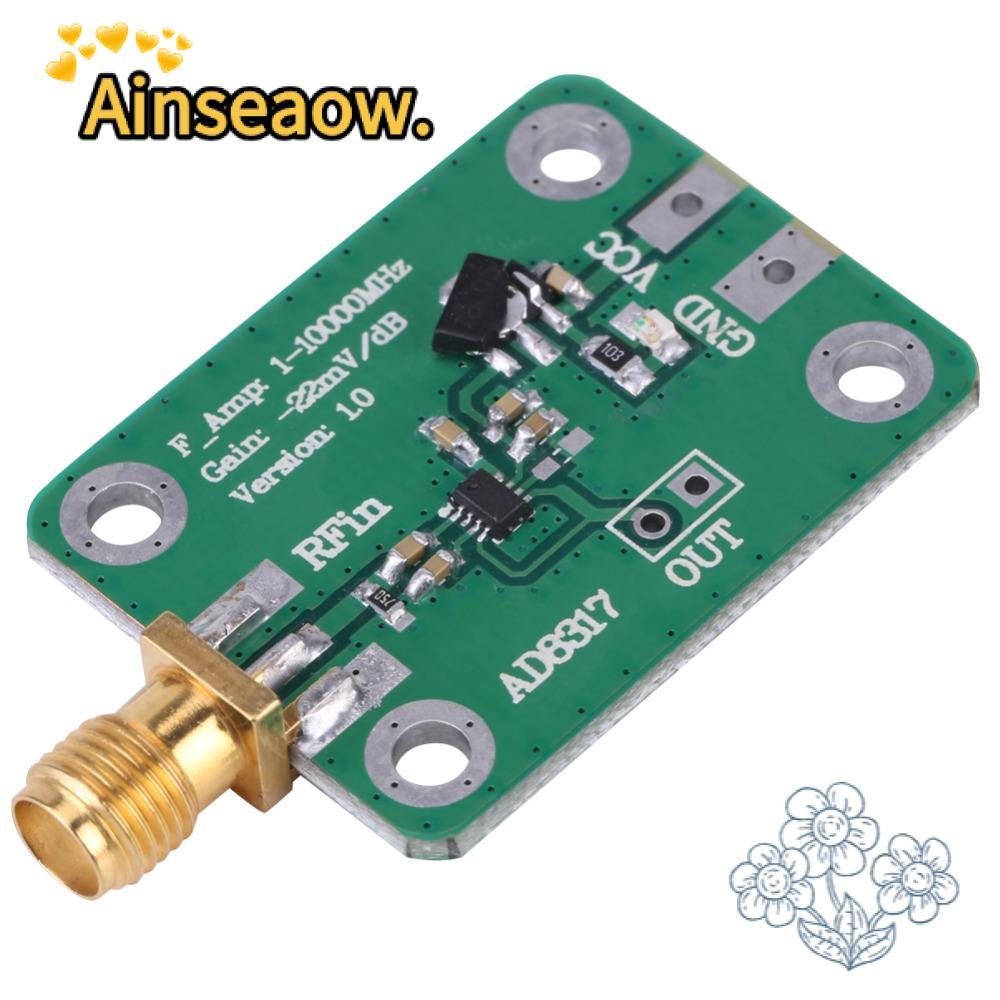 Máy đo công suất đầu ra nhật ký AINSEAOW, -55dBm đến 0dBm DC 7-15V AD8317 Máy dò logic Phát hiện ngu