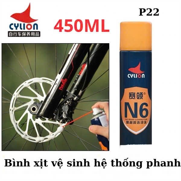 Bình xịt vệ sinh hệ thống phanh CYLION N6 280ml