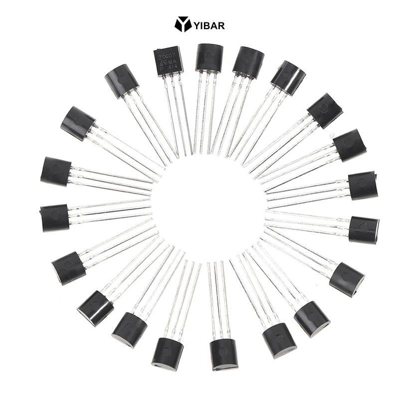 YIBAR 20 chiếc Z0607 Z0607MA TO-92 Triac 0.8A 600V Triac Thyristor 0.8 Amp 600 Volt Mới