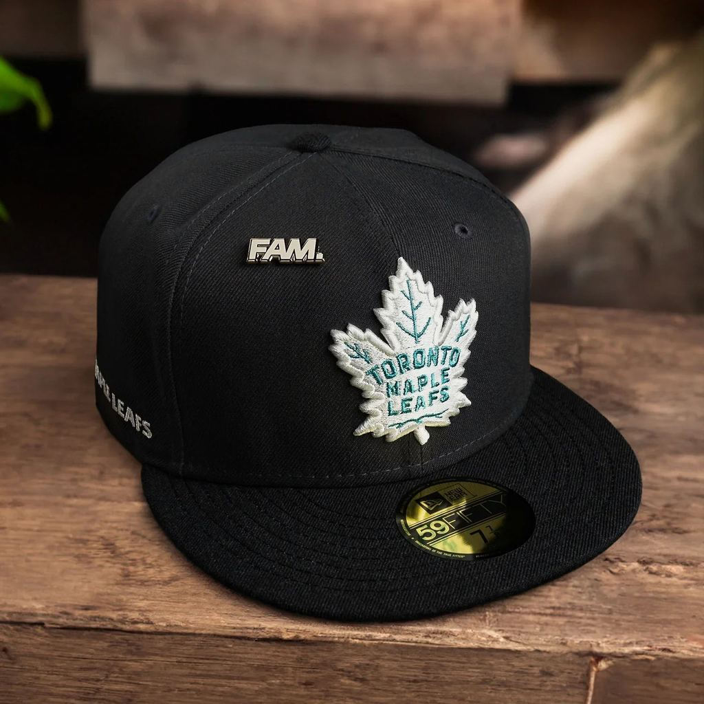 Mũ Lưỡi Trai New Era 59Fifty Toronto NHL Màu Xám Graphite - Fit Vừa Gọn
