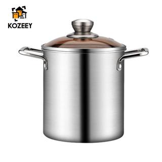 Nồi chiên sâu nhỏ bằng thép không gỉ Chảo chiên nhà bếp có nắp cho khoai tây chiên