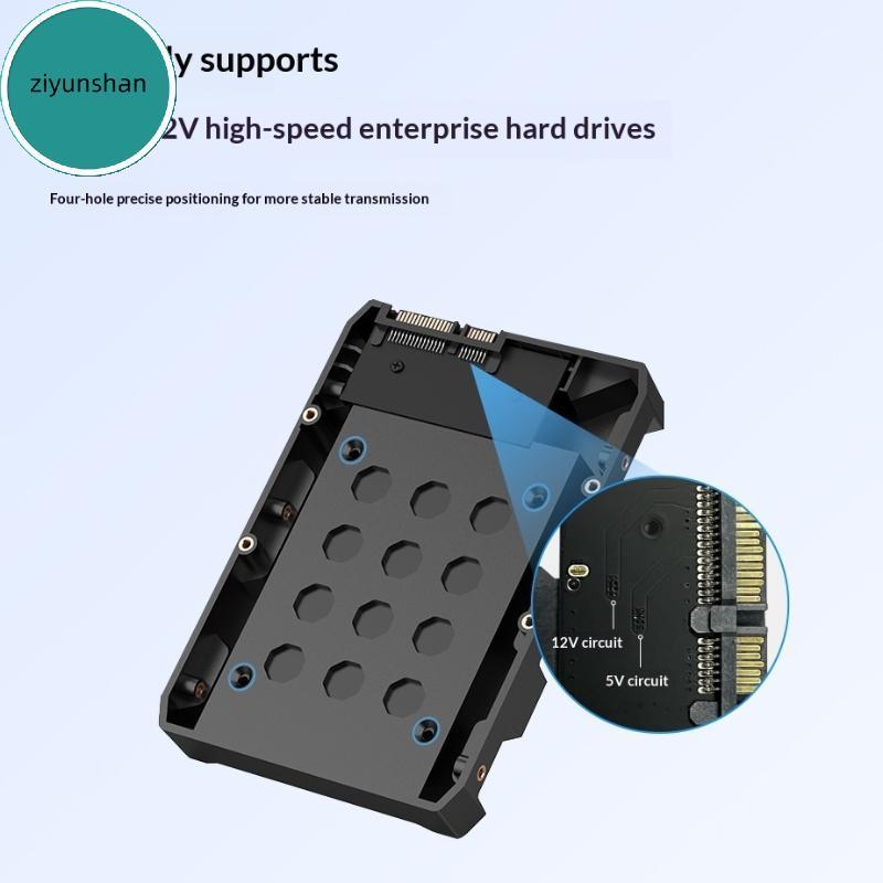 Ziyunshan 2.5 Đến 3.5 Inch SATA Ổ Cứng Adapter, Vỏ SSD Braet & Tủ NAS PC Ổ Đĩa Quang Bay vn